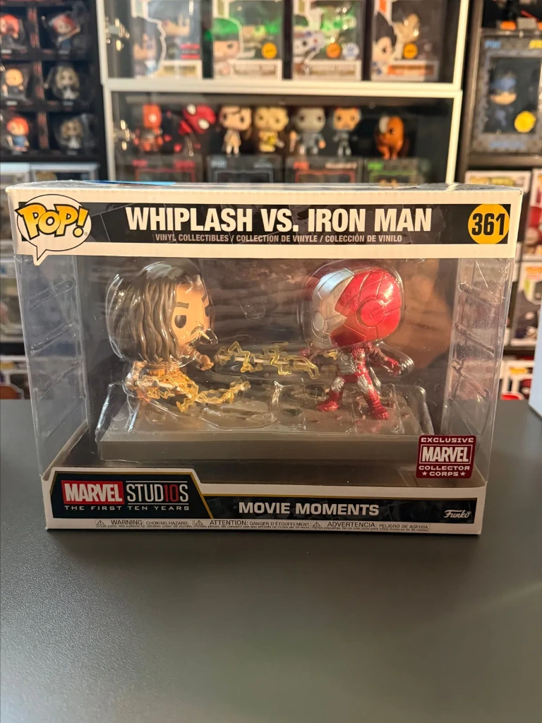 Marvel Whiplash Vs. Iron Man Vinyl Bobble Head